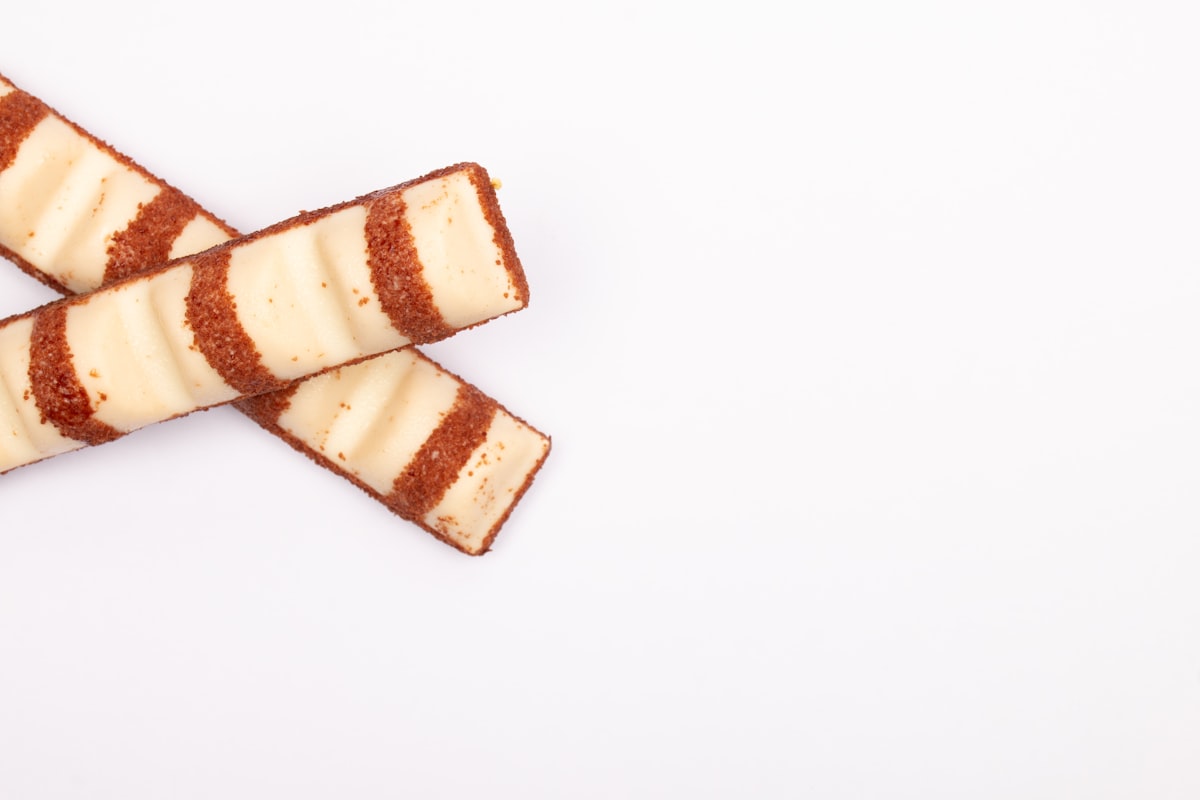 Coupe de baguette montrant une mie bien alvéolée