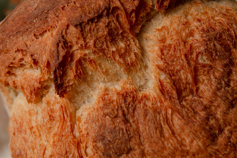 Pain artisanal à la croûte dorée