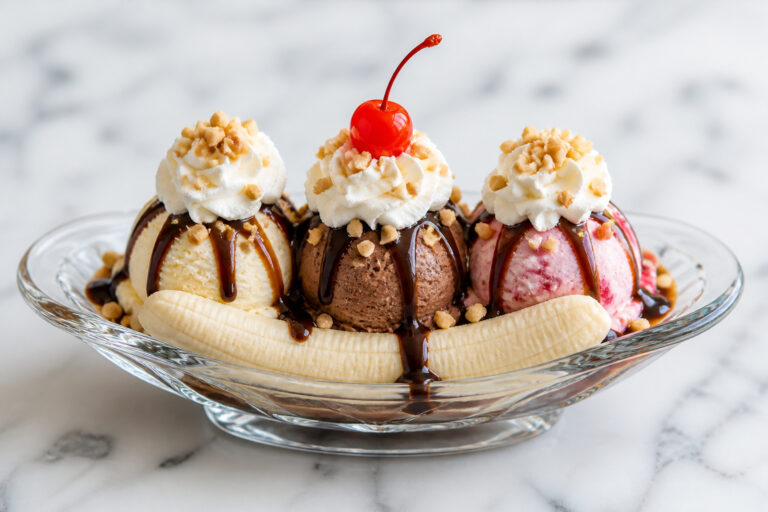 Banana split classique