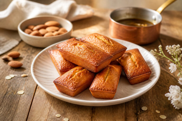 Financiers dores et moelleux