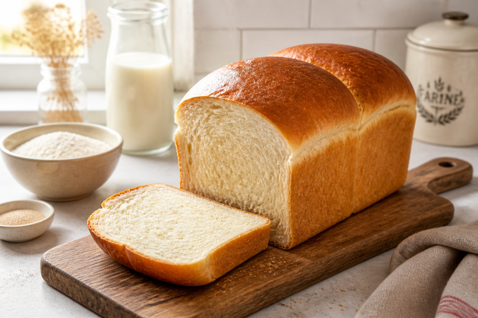 Pain de mie maison mie aerienne et doree