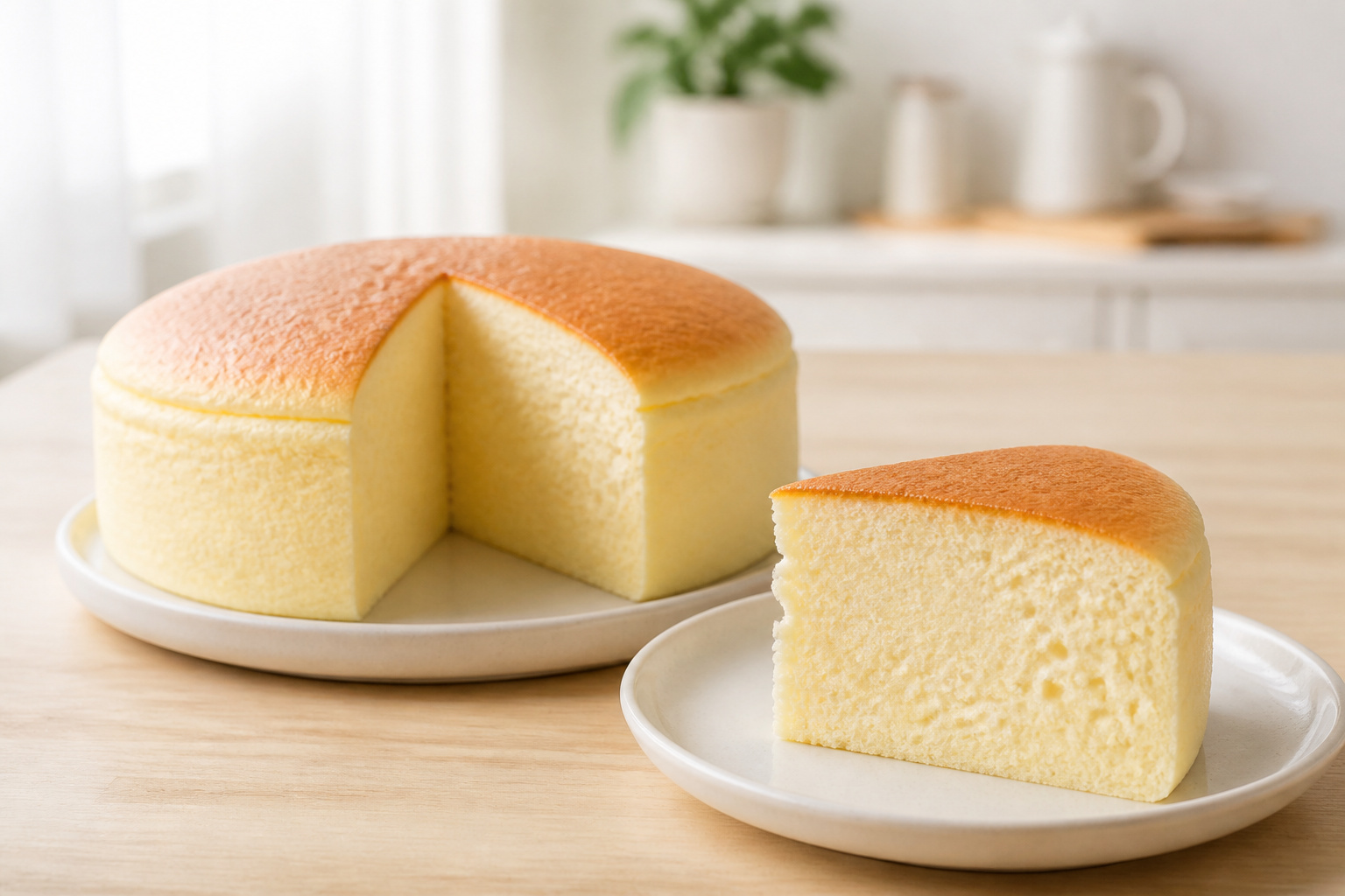 Cheesecake japonais parfait