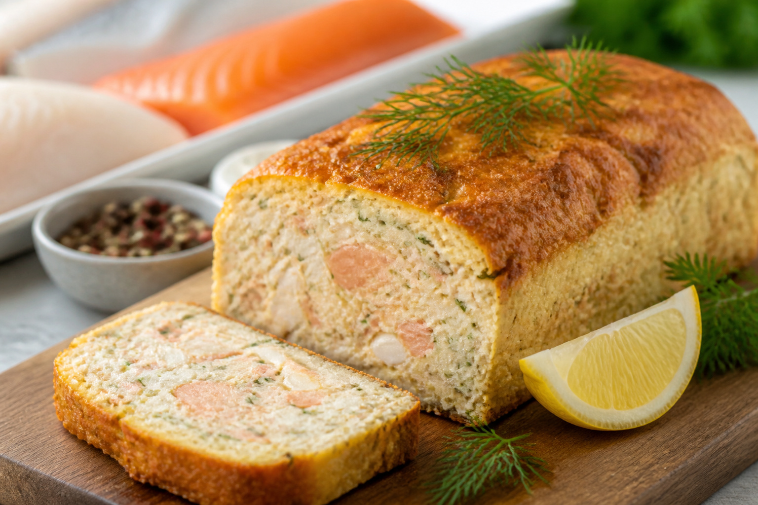 Pain de poisson photorealiste