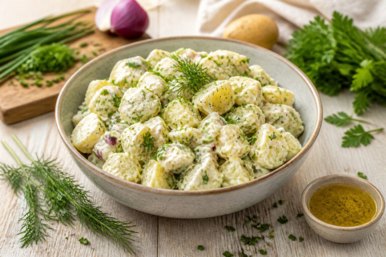 Salade de pommes de terre onctueuse
